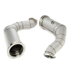 Downpipe con pantalla térmica y catalizador para Audi Q7/SQ7+Q8 SQ8/RSQ8 Tipo 4M, Lamborghini Urus