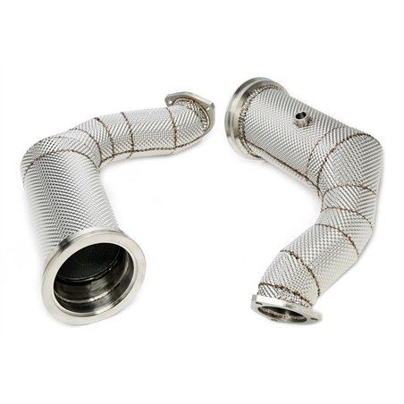 Downpipe con pantalla térmica y catalizador para Audi Q7/SQ7+Q8 SQ8/RSQ8 Tipo 4M, Lamborghini Urus