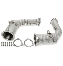 Downpipe sin catalizador con pantalla térmica y filtro de partículas de gasolina (OPF) para Audi RSQ8 (4M), Lamborghini Urus
