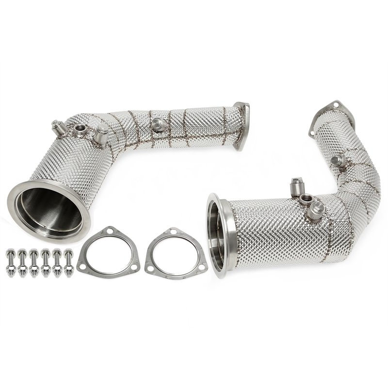 Downpipe sin catalizador con pantalla térmica y filtro de partículas de gasolina (OPF) para Audi RSQ8 (4M), Lamborghini Urus