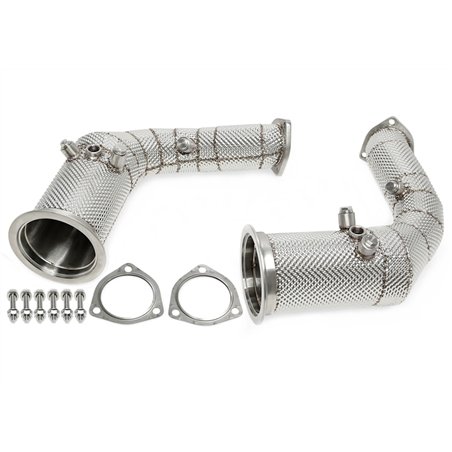 Downpipe sin catalizador con pantalla térmica y filtro de partículas de gasolina (OPF) para Audi RSQ8 (4M), Lamborghini Urus
