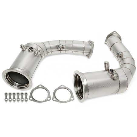 Downpipe con catalizador y pantalla térmica y filtro de partículas de gasolina (OPF) para Audi RSQ8 (4M), Lamborghini Urus