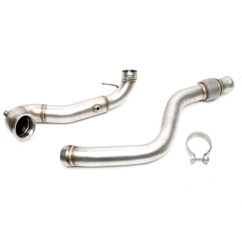 Downpipe sin catalizador con tubo flexible para Mercedes Benz Clase CLA Coupe C117, CLA Shooting Brake X117, C45 AMG