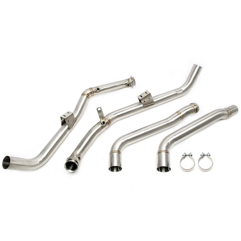 Downpipe besteht aus Vorder y tubo central para Mercedes Benz Clase E E63 AMG W212, S212 - M157 motores