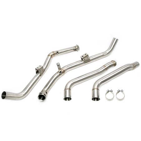 Downpipe besteht aus Vorder y tubo central para Mercedes Benz Clase E E63 AMG W212, S212 - M157 motores