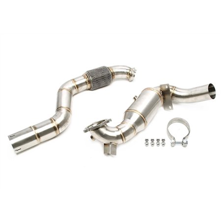 Downpipe con catalizador para Mercedes Benz Clase A W176, Clase CLA Coupe+Shooting Brake C117, X117