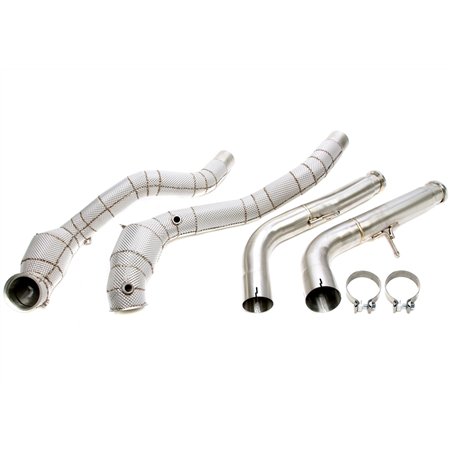 Downpipe con pantalla térmica y catalizador para Mercedes Benz Clase G G500, G63 AMG W463A