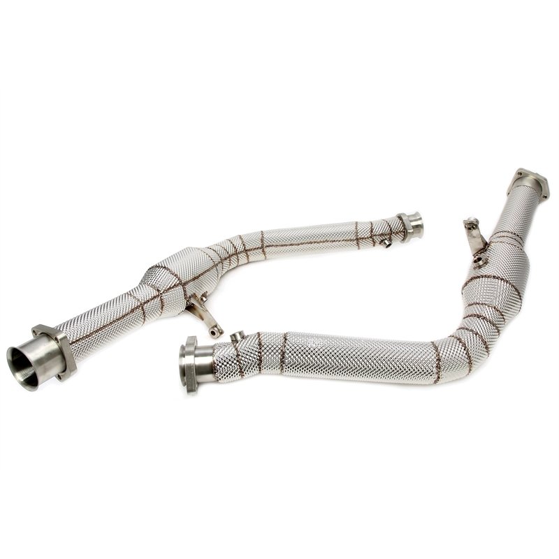 Downpipe con pantalla térmica y catalizador para Mercedes Benz Clase G G63 AMG W463 - Código de motor M157