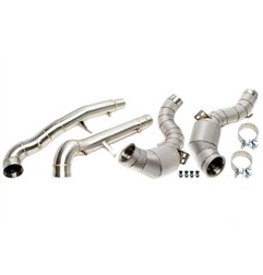 Downpipe con pantalla térmica y catalizador+ filtro de partículas de gasolina (OPF) para Mercedes-Benz AMG GT GTS/GTC/GTR C190/R