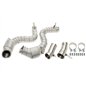 Downpipe con pantalla térmica y catalizador para Mercedes Benz Clase S AMG S63 W222 - Código de motor M177