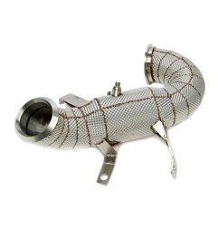 Downpipe con pantalla térmica sin catalizador para Mercedes Benz Clase A AMG A45/A45S W177 - Código de motor M139