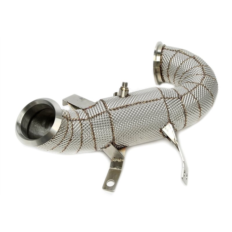 Downpipe con pantalla térmica sin catalizador para Mercedes Benz Clase A AMG A45/A45S W177 - Código de motor M139