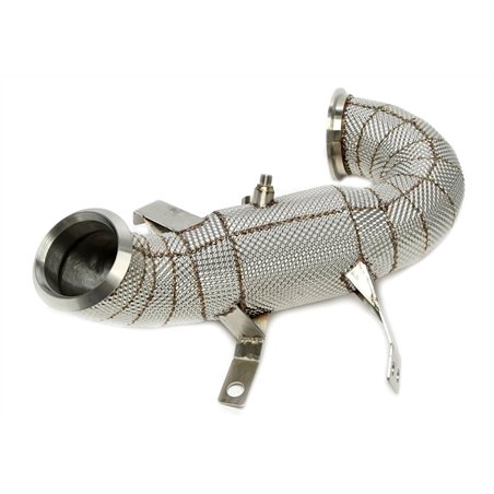 Downpipe con pantalla térmica sin catalizador para Mercedes Benz Clase A AMG A45/A45S W177 - Código de motor M139