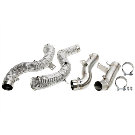 Downpipe sin catalizador con pantalla térmica y filtro de partículas de gasolina (OPF) para Mercedes Benz Clase GLE (V167, C167)