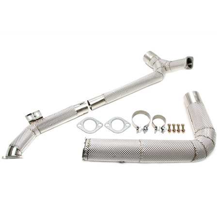 Downpipe con Hitzeschutz sin catalizador de 3 piezas para Porsche 718 Boxster/718 Cayman 2.0/2.5l Tipo 982