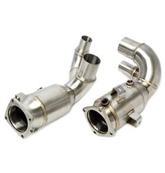 Downpipe sin catalizador para Porsche 911 Carrera/S modelos Tipo 991.2
