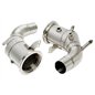 Downpipe con pantalla térmica y catalizador para Porsche 911 Carrera 3.0l Biturbo (DFI) Tipo 992