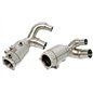 Downpipe con pantalla térmica y catalizador para Porsche 911 Carrera/S modelos Tipo 991.2