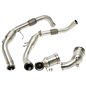 Downpipe sin catalizador+ tubo de conexión sin catalizador para Porsche Panamera 4/4S 2.9T con filtro de partículas de gasolina 