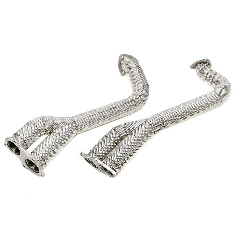 Downpipe con Hitzeschutz para Porsche 718 Boxster/Boxster Spyder GTS 4.0 / 718 Cayman GTS 4.0/4.0 GT4 Tipo 982