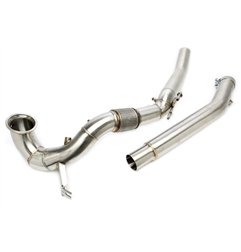 Downpipe sin catalizador con filtro de partículas de gasolina (OPF)/2teilig para Audi / Seat / Skoda / VW - MQB EA888/ Generatio