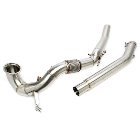 Downpipe sin catalizador con filtro de partículas de gasolina (OPF)/2teilig para Audi / Seat / Skoda / VW - MQB EA888/ Generatio