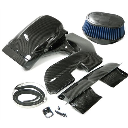 Carbon Air Intake compatible con BMW Serie 3 E90/E91/E92/E93, 335i con motores N54