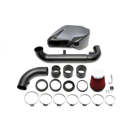 Carbon Air Intake compatible con Audi/Seat/Skoda/VW (8P/8J/710/5P/1P/1Z/3T/5L/5P/1F/5K/3C/137/7N/5N/1T) con motores 1.8l TFSI /