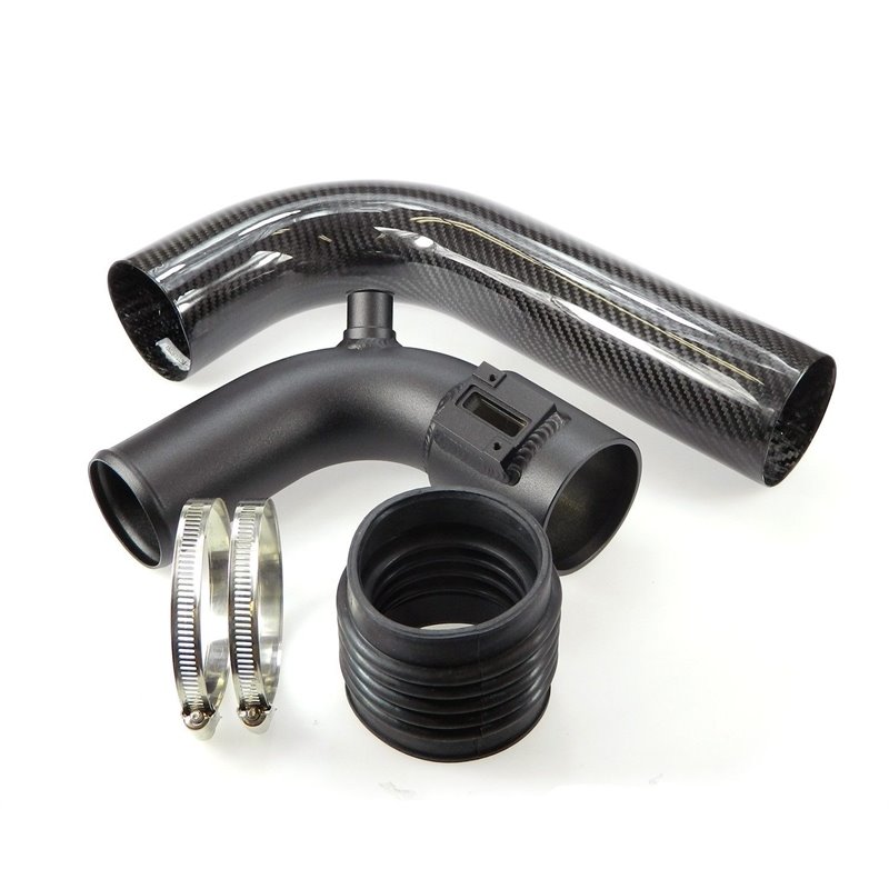 Tubo de admisión de carbono, ampliación compatible para Airbox 114VW005 con turbocompresor K04, Audi TT (8J)/ Seat Leon (1P)/ Sk