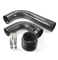 Tubo de admisión de carbono, ampliación compatible para Airbox 114VW005 con turbocompresor K03, Audi A3 (8P)/ Seat Altea, Leon,