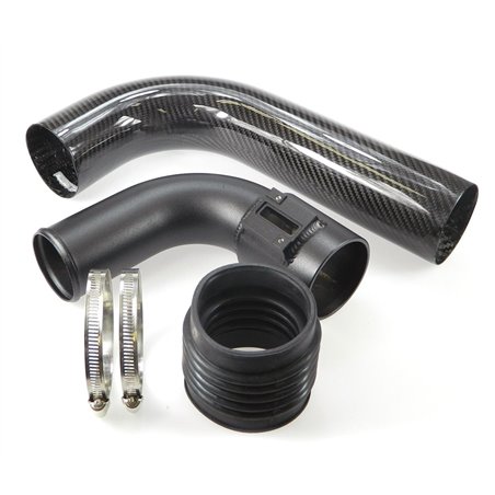 Tubo de admisión de carbono, ampliación compatible para Airbox 114VW005 con turbocompresor K03, Audi A3 (8P)/ Seat Altea, Leon,