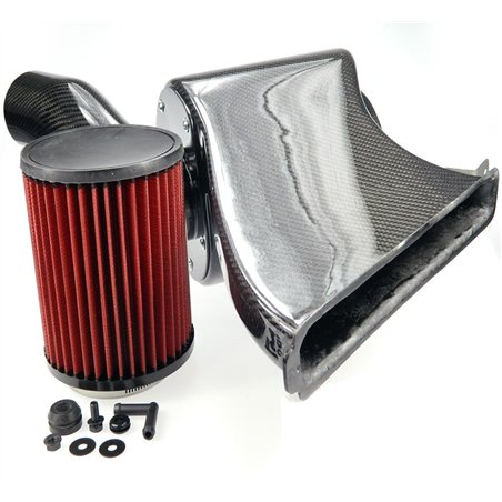 Carbon Airbox / entrada de aire compatible con Audi A3 (8V)/ TT (FV3/8J)/ Seat Leon (5F)/ Skoda Octavia (5E)/ VW Golf VII, Golf