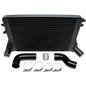  Kit de Intercooler negro compatible con Audi A3/S3 (8P) / TT (8J) / Seat Leon (1P)/ Skoda Octavia (1Z), Superb (3T) / Golf V+VI