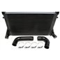  Intercooler negro compatible con Audi A3 (8V), TT (8S) / Seat Leon (5F) / Skoda Octavia III (5E), Superb III (3T) / VW Golf VII