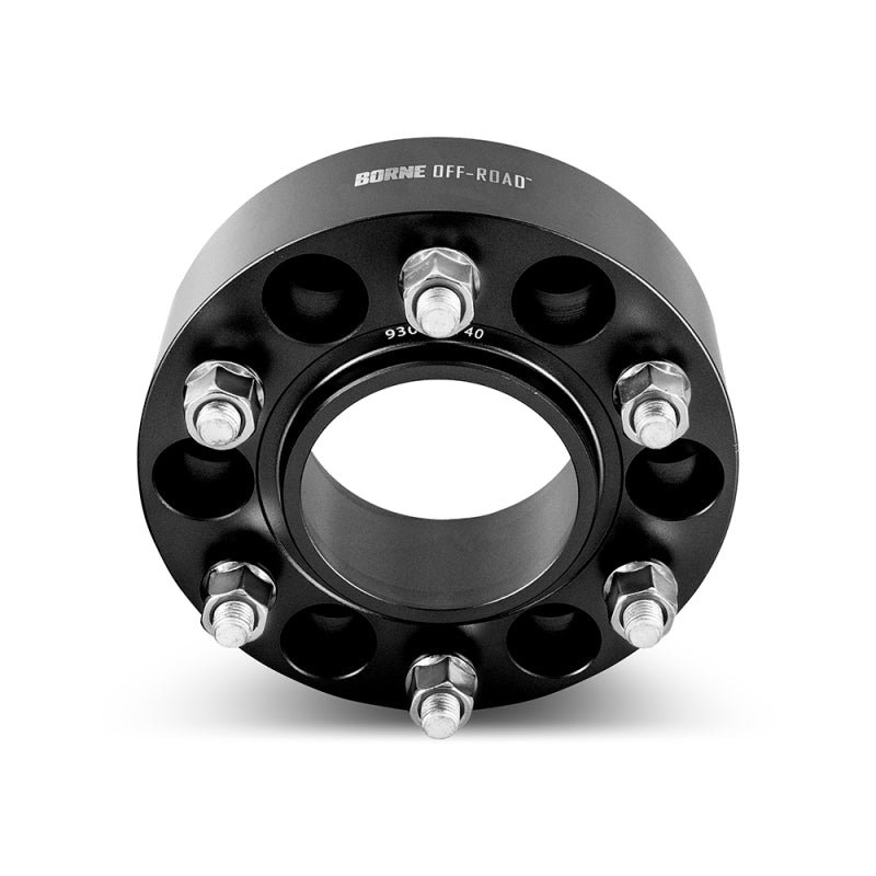 Separadores de rueda Borne Off-Road - 6x139.7 - 93.1 - 50 mm - M12 - Negro - BNWS-001-500BK Separadores de rueda Borne Off-Road - 6x139.7 - 93.1 - 50 mm - M12 - Negro - BNWS-001-500BK