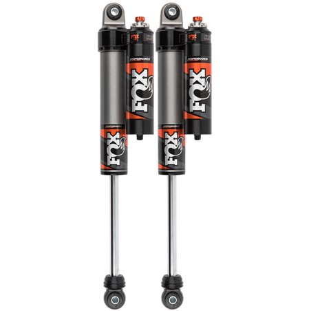 Amortiguadores traseros Fox 2.5 Performance Elite con depósito Ford Super Duty 2017+ - Elevación 0-1.5" - Ajuste DSC (pareja) -