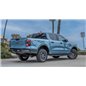 Escape Borla S-Type salida lateral con colas negro cromo Ford Ranger XLT 2024-2025 - 140971BC