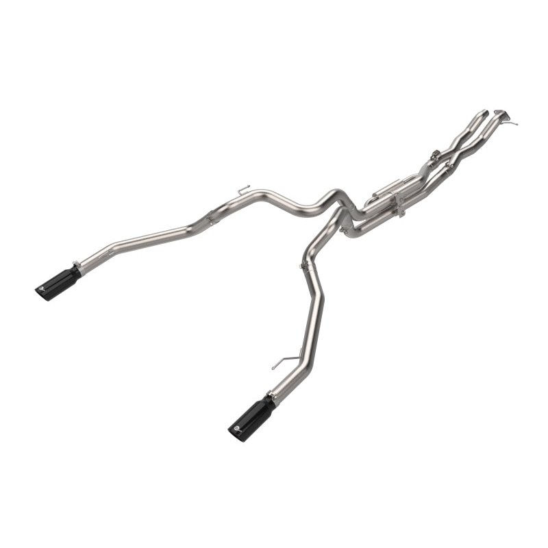 Escape cat-back aFe Vulcan Series 3" inox 304 Ford Ranger Raptor V6 3.0L biturbo 2024-2025 - Colas negras - 49-33152-B Escape cat-back aFe Vulcan Series 3" inox 304 Ford Ranger Raptor V6 3.0L biturbo 2024-2025 - Colas negras - 49-33152-B