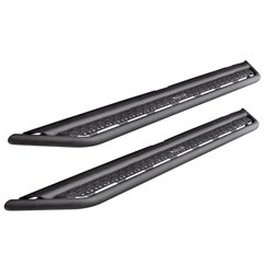 Estribos laterales Go Rhino Dominator Extreme D6 - Negro texturizado - 80" - D60080T