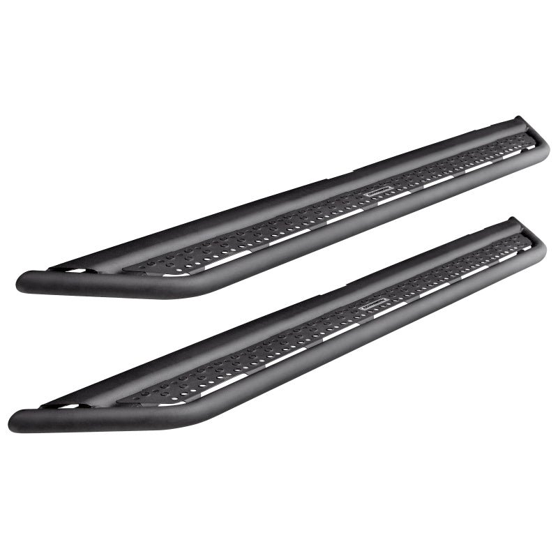 Estribos laterales Go Rhino Dominator Extreme D6 - Negro texturizado - 80" - D60080T