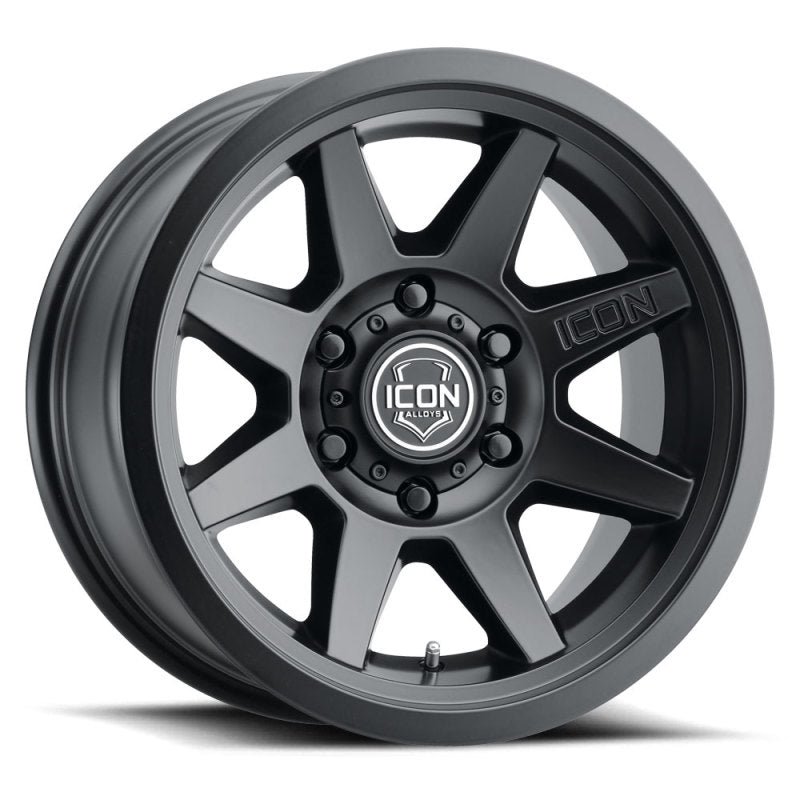 Llanta ICON Rebound 17x8.5 6x5.5 ET25 5.75" BS buje 95.1 mm Negro satinado - 1917859057SB