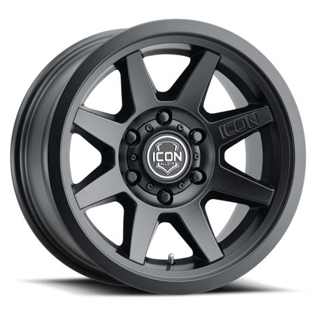 Llanta ICON Rebound 17x8.5 6x5.5 ET25 5.75" BS buje 95.1 mm Negro satinado - 1917859057SB