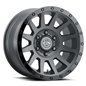 Llanta ICON Compression 18x9 6x5.5 ET25 6" BS buje 95.1 mm Double Black - 2018909060DB