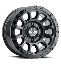 Llanta ICON Hulse 17x8.5 6x5.5 ET25 5.75" BS Double Black - 8017859057DB