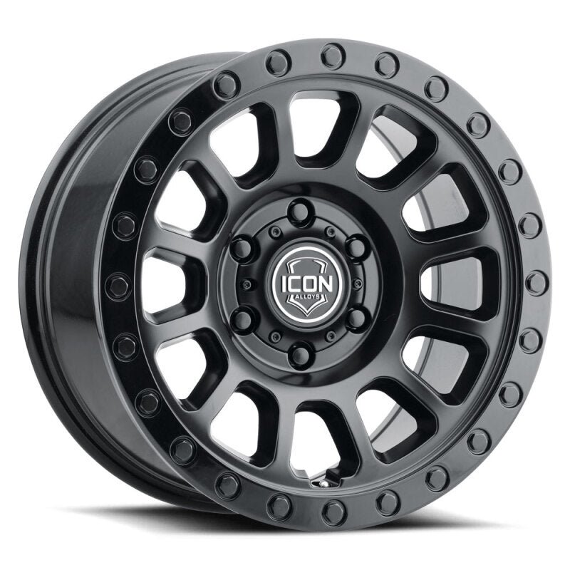 Llanta ICON Hulse 17x8.5 6x5.5 ET25 5.75" BS Double Black - 8017859057DB