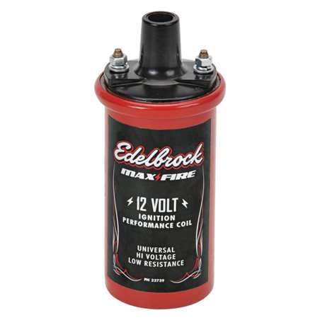 Bobina de encendido Edelbrock 12V tipo bote 1.4 ohm resistencia primaria - 22739