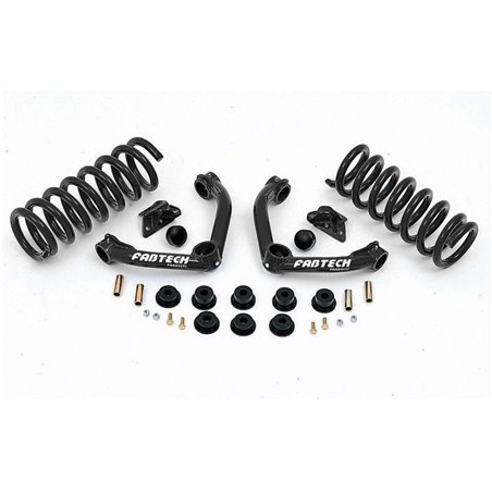 Kit de muelles delanteros Fabtech Ford Ranger 2WD 3.0L / 4 cil. 1998-2008 con suspensión delantera de muelles - FTS98100-2