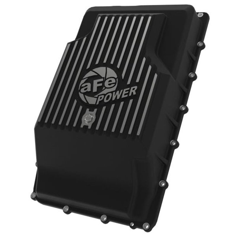 Cárter de transmisión trasero aFe Pro Series Ford F-150 10R60/10R80 2017-2024 - Negro con aletas mecanizadas - 46-71330B Cárter de transmisión trasero aFe Pro Series Ford F-150 10R60/10R80 2017-2024 - Negro con aletas mecanizadas - 46-71330B