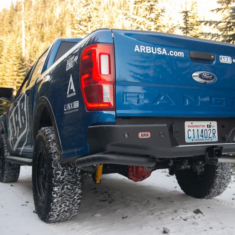 Paragolpes trasero con enganche ARB Summit Ford Ranger 2019-2020 (para bola de remolque original) - 5640200