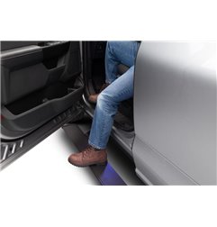 Estribos eléctricos AMP Research PowerStep Plug N Play Ford Bronco 2021-2023 (excepto Raptor) / Ford Ranger 2019-2022 - Negro -